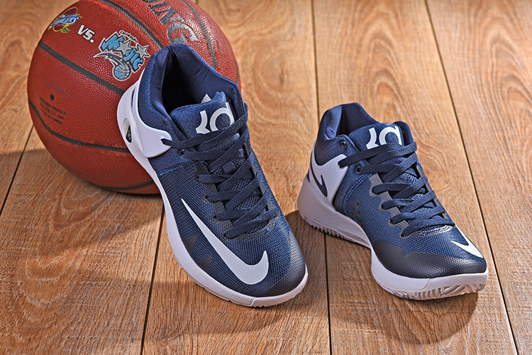 New Nike KD Trey 5 IV Blue White Shoes